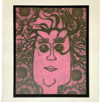 Brian-Elliott-Signed-Vintage-1969-Silkscreen-The-Writer-Kluber-Original-Art--271