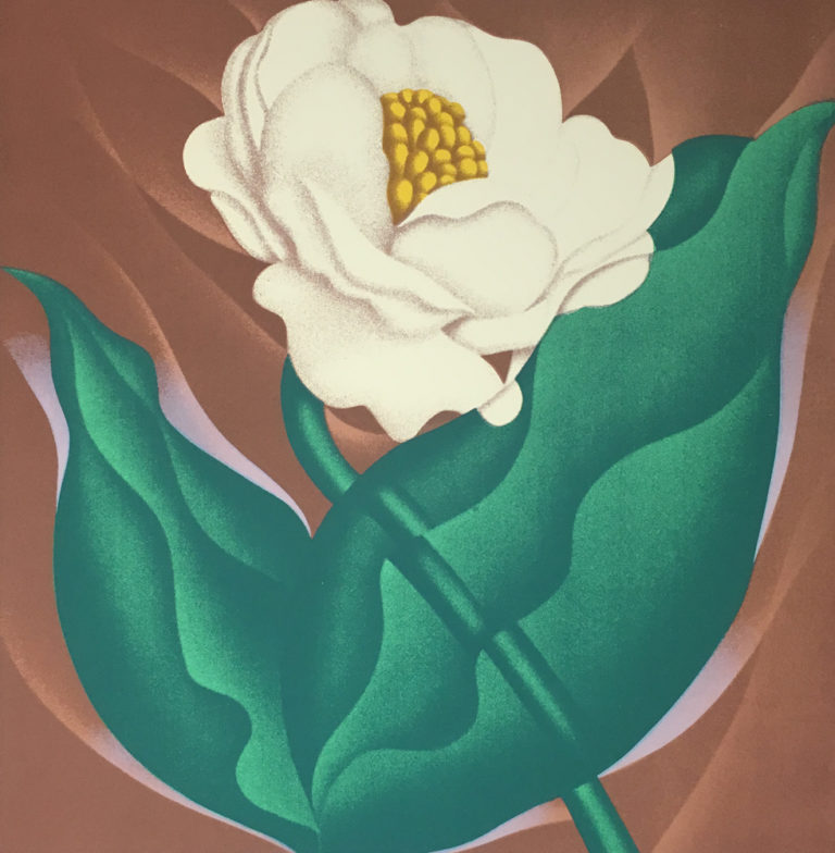 Jack-Brusca-Globe-Flower-1978-Signed-Limited-Edition-Silkscreen-1157-(1)