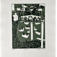 Julian-Trevelyan-1966-Signed-Limited-Edition-Lithograph-Richmond-London-Parks-Suite