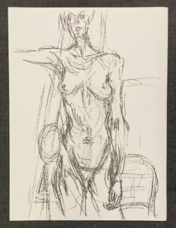 Alberto-Giacometti-Nude-161-Derriere-Le-Miroir-1961Art-Lithograph-_0115