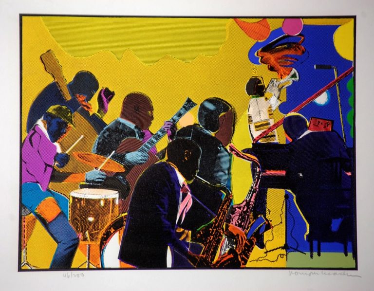 Romare-Bearden-Out-Chorus-1978-Original-Signed-Print-Color-Etching112020170569