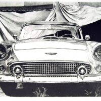james farrah classic car print