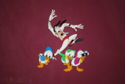 Disney Framed Original Animation Cell Hand Painted Background698