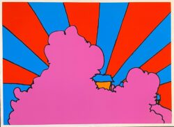 Peter-Max-1971-House-in-the-Clouds-Signed-Limited-Edition-Silkscreen-496