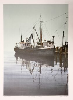 Helen-Rundell-Lithograph-Early-Morning-on-Greenport08302018-(5)