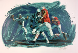 Harry-Schaare-1979-Limited-Edition-New-England-Patriots-Football-Silkscreen-386