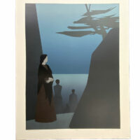 Will-Barnet-WAY-TO-THE-SEA--Signed-Limited-Edition-Large-Art-Silkscreen-779