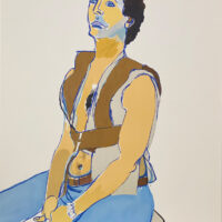 Alice-Neel-Pencil-Signed-Limited-Edition-Lithograph-Man-In-a-Harness-1980-992