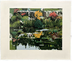 Tony Bennett Title: Monet's Garden Lithograph